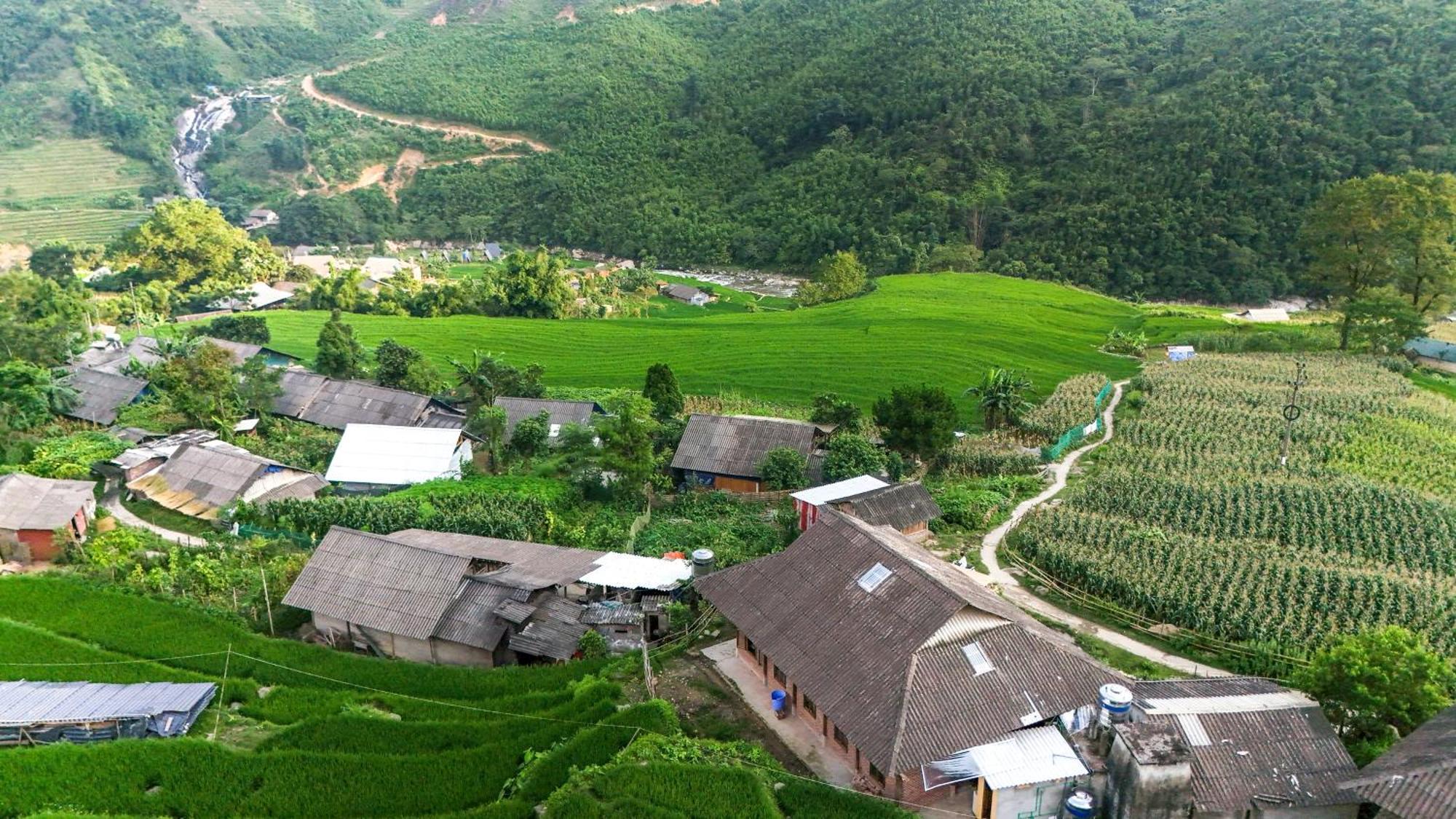 Sapa Tranquilla Appartement Buitenkant foto